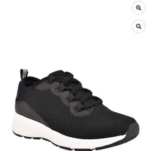 🆕 Women's Easy Spirit Skip2 Comfort Sneaker Black Knit/Mesh Sz11 NWT